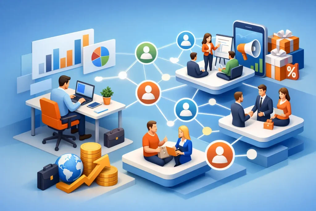 Beneficios del network marketing para empleados